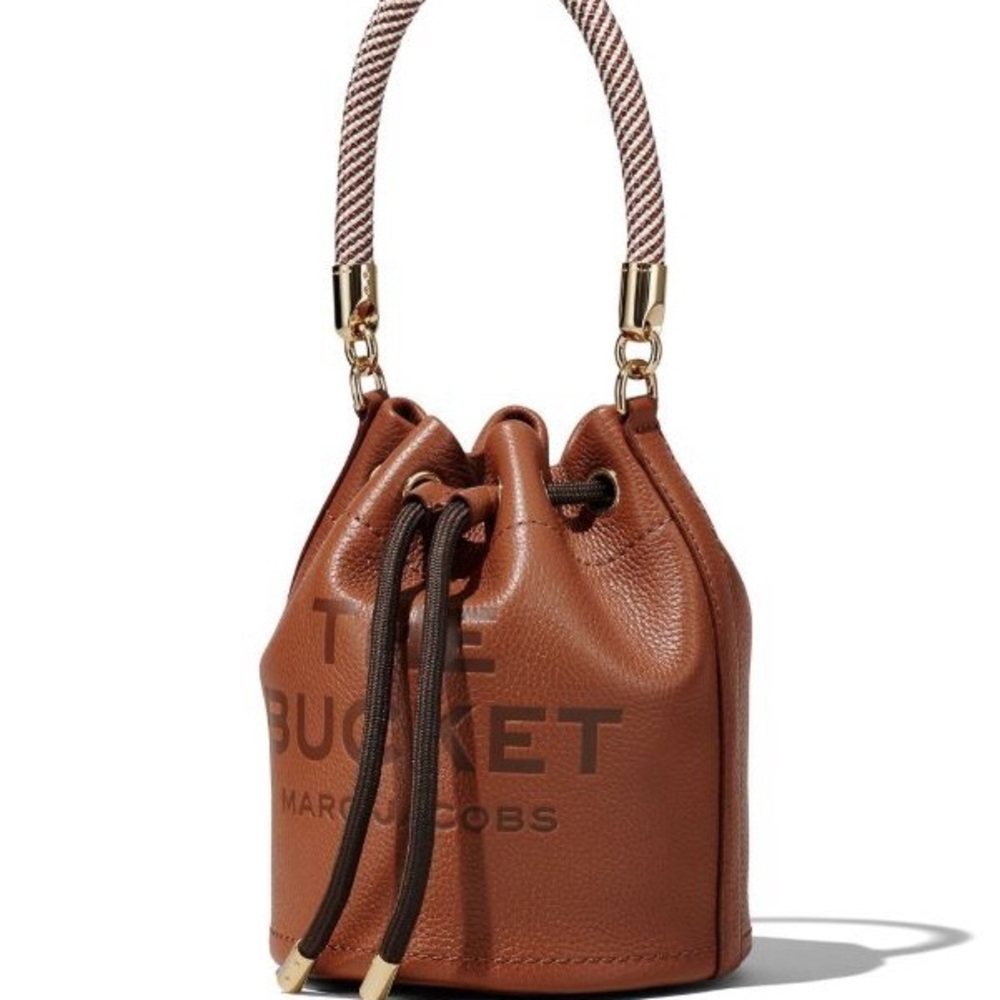 Marc Jacobs Brown Shoulder Bag with Leather Finish